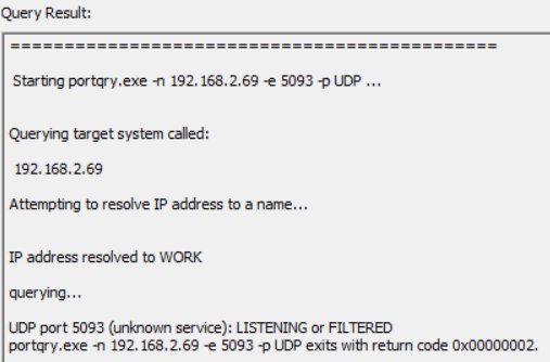 Confirming Network License Server (NLS) Connectivity Using Port Query