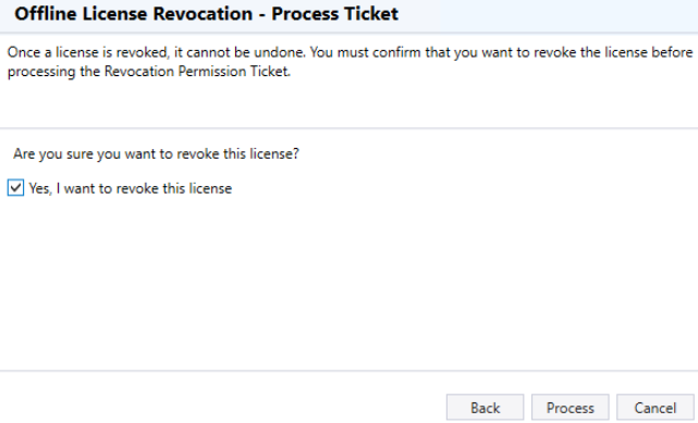 How to revoke an IDEA Standalone license offline