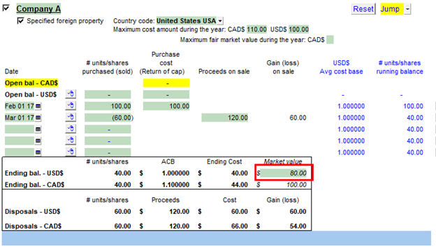 JZ034B Marketable Securities Foreign Exchange Example