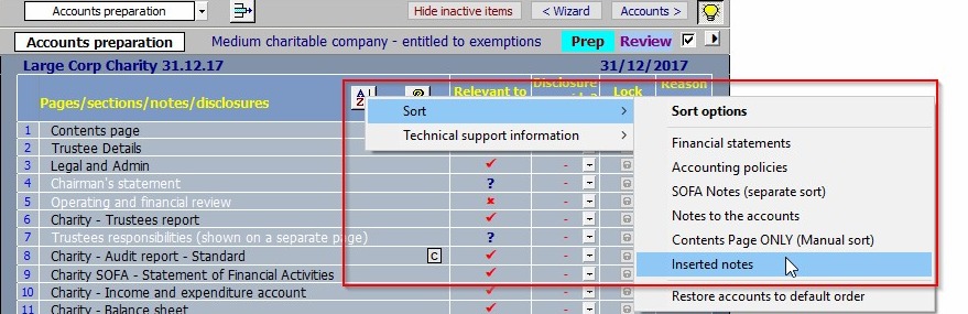 Accounting Policies continued header showing throughout the Accounts (V3)