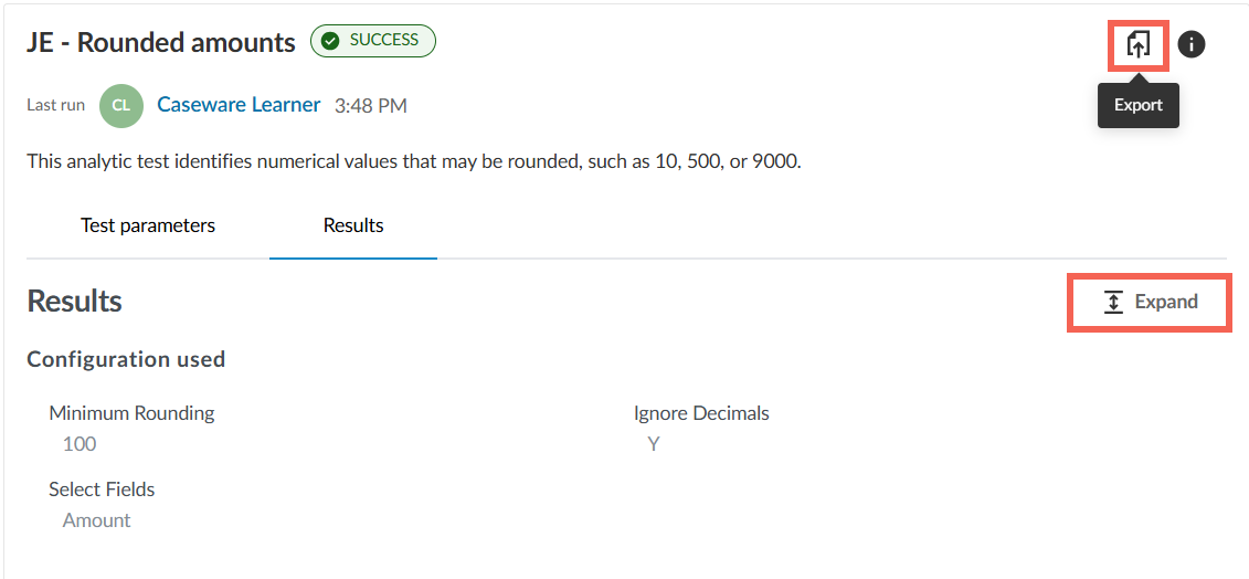 Cloud Audit - Embedded Analytics - How to run a Test Report (with QuickVid)