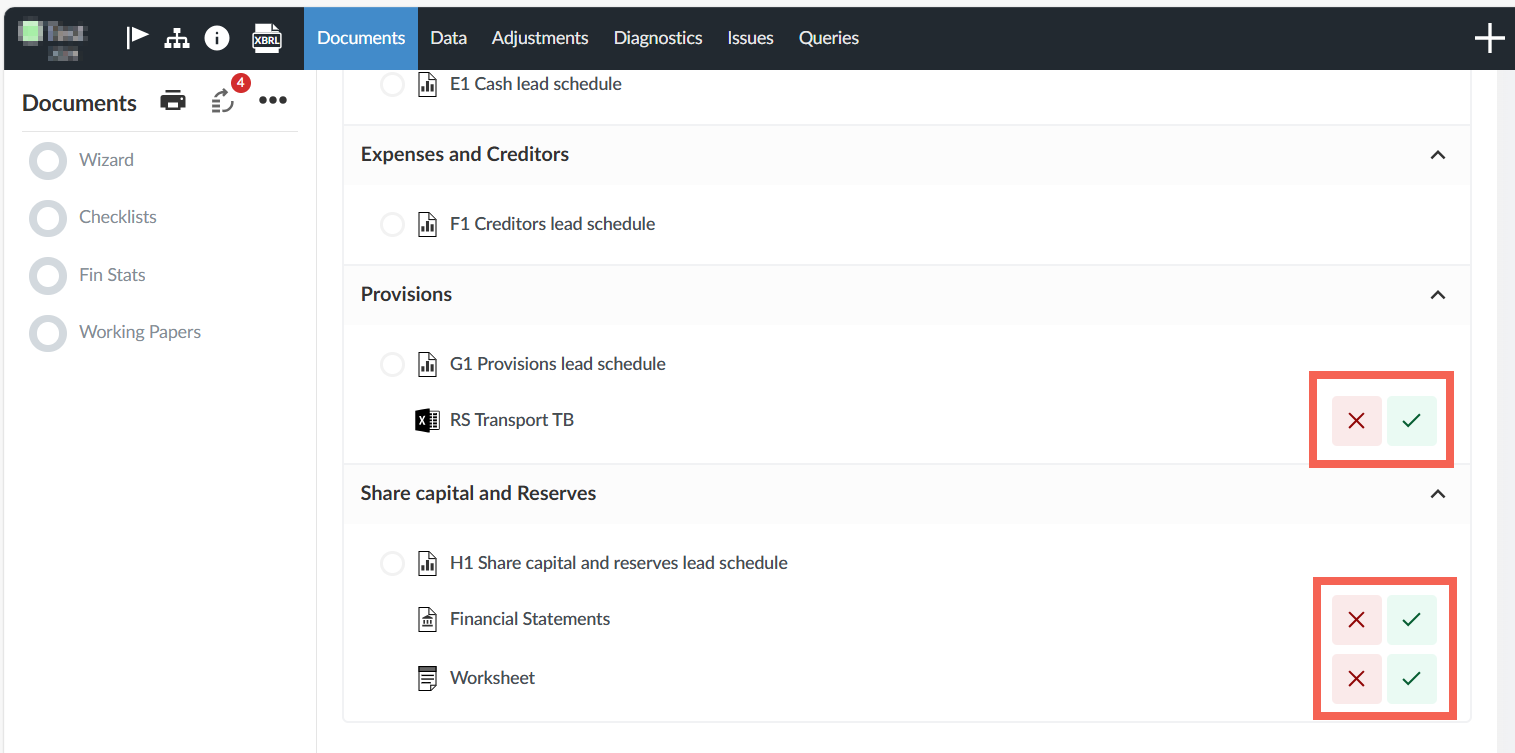 Carry forward data options
