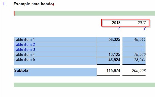 Printing skipped rows in Notebuilder Advanced