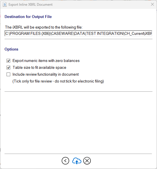 Guide to Generating iXBRL