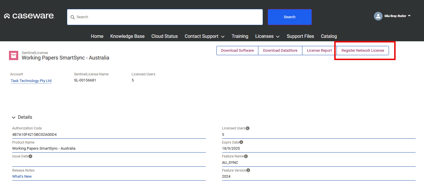 Generate and Apply a Network License String
