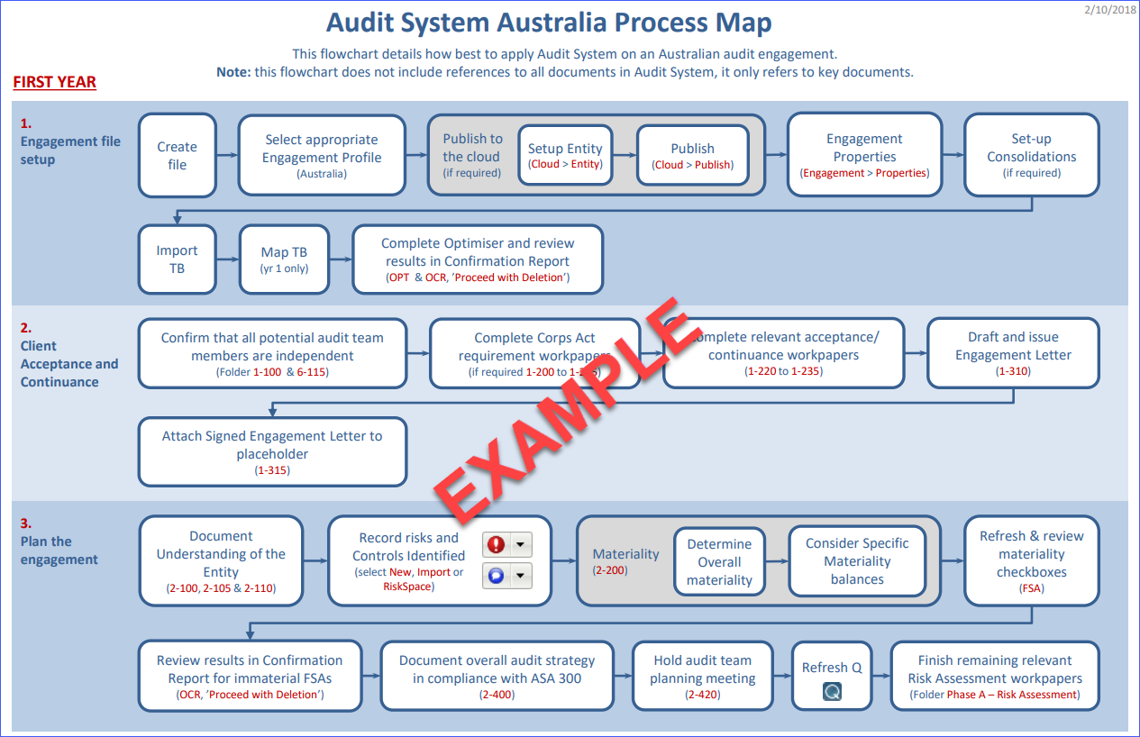 Audit System Process Map