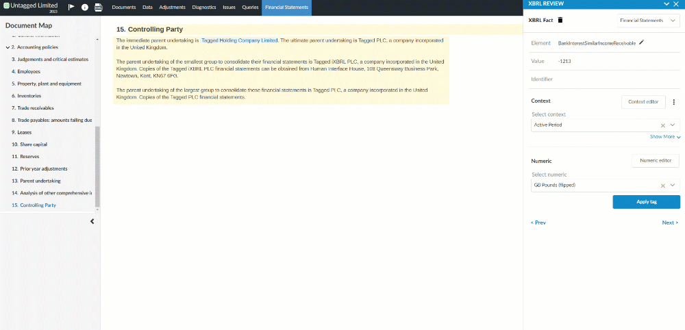 Custom Tagging in iXBRL - with QuickVid