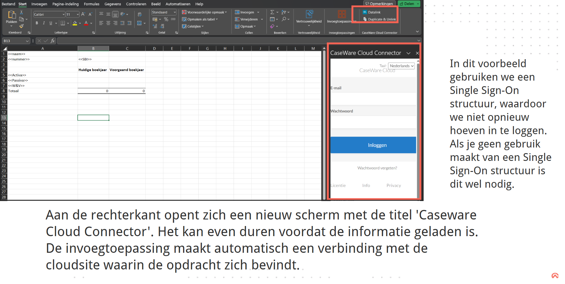 Installatie van de Caseware Cloud Connector