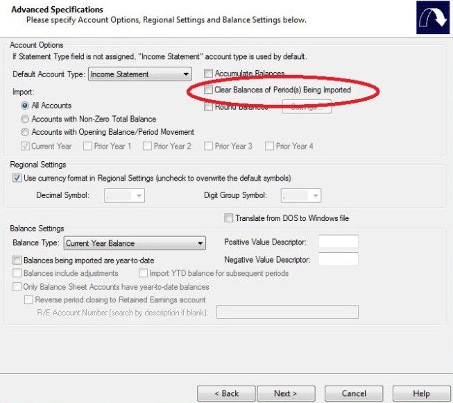 Imported the wrong Trial Balance from Excel?